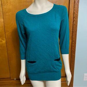 H & M Teal Sweater
